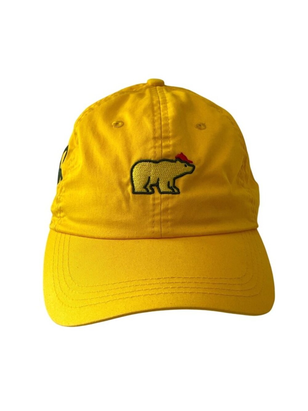 Jack Nicklaus Masters Play Yellow 6 Majors by Ahead Hat Limited Edition Golf Cap